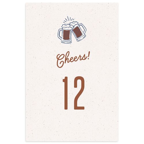 Western I Do BBQ Table Numbers Saddle Signature
