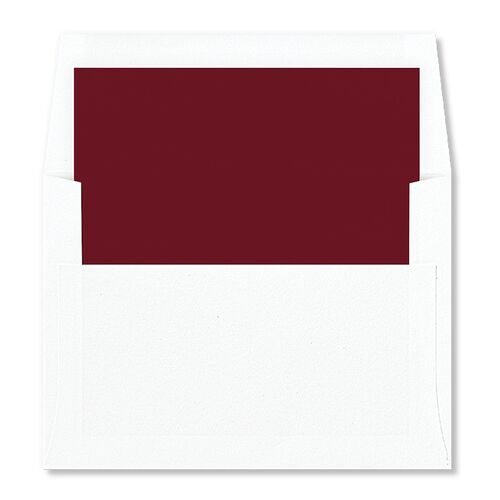 Bohemian Arch Standard Envelope Liners Garnet Standard
