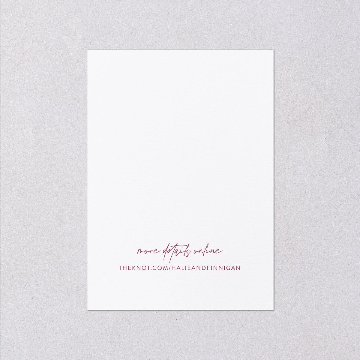 Whimsical Maximalist Floral Wedding Event Detail Cards Mulberry Signature Standard