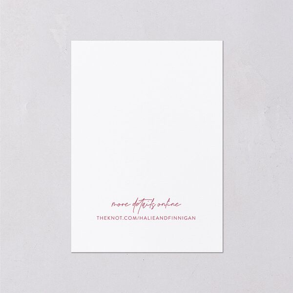 Whimsical Maximalist Floral Wedding Event Detail Cards Mulberry Signature Standard