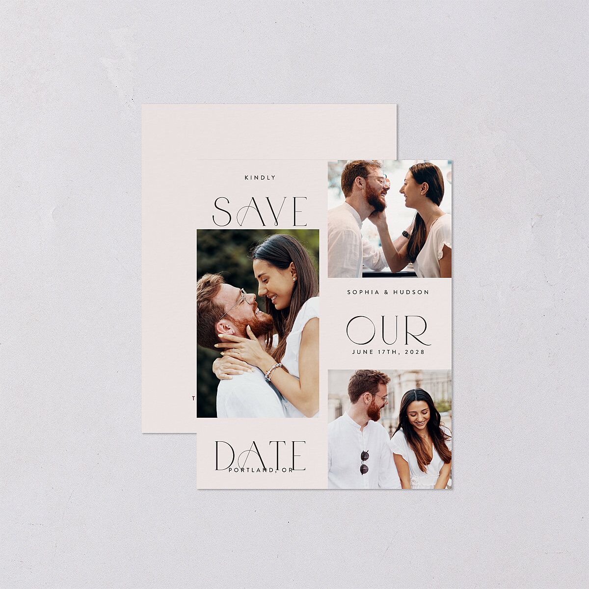 Beloved Union Save the Date Petite Cards — view 1