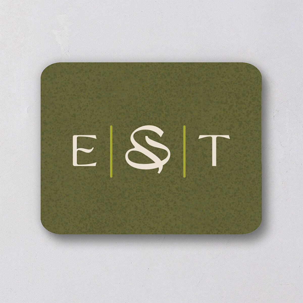 Wildflower Nouveau Wedding Stickers Dark Camo Rounded