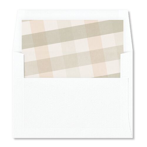 Flannel Type Envelope Liners Charcoal Standard