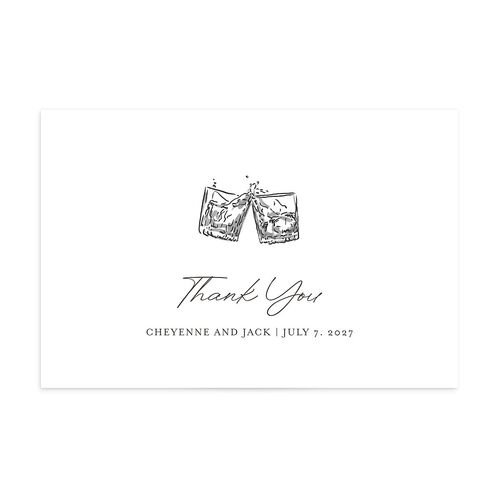 Western Wild Horses Thank You Postcards Licorice