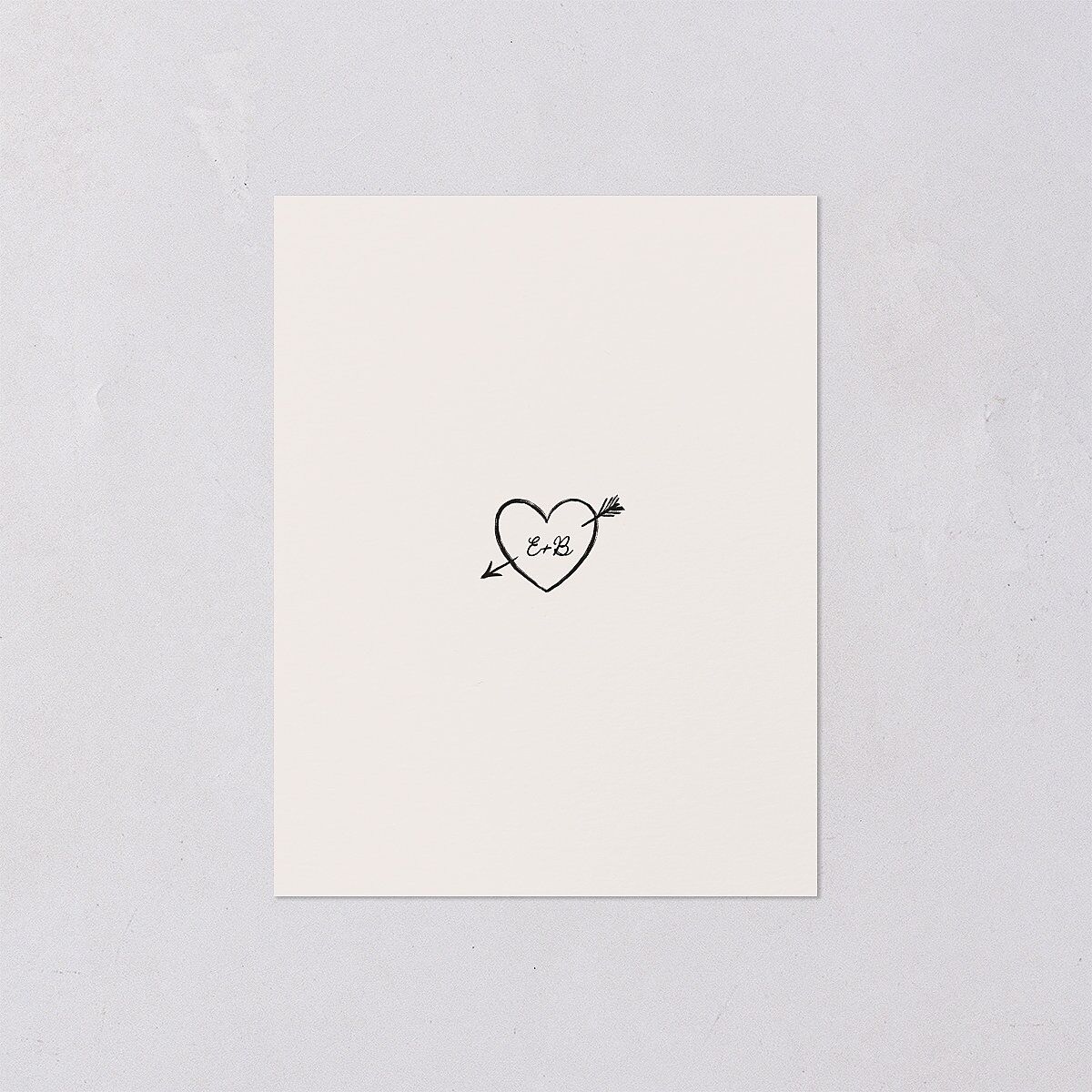 Vintage Lovebird Banner Save the Date Petite Cards Linen Signature smooth Blank No Standard