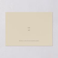 Timeless Floral Foil Save the Date Cards Gold Pure White Signature smooth Blank No Standard