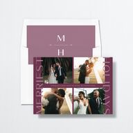 Bookend Greeting Envelope Liners Bordeaux Standard