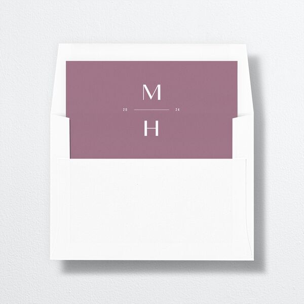 Bookend Greeting Envelope Liners Bordeaux Standard