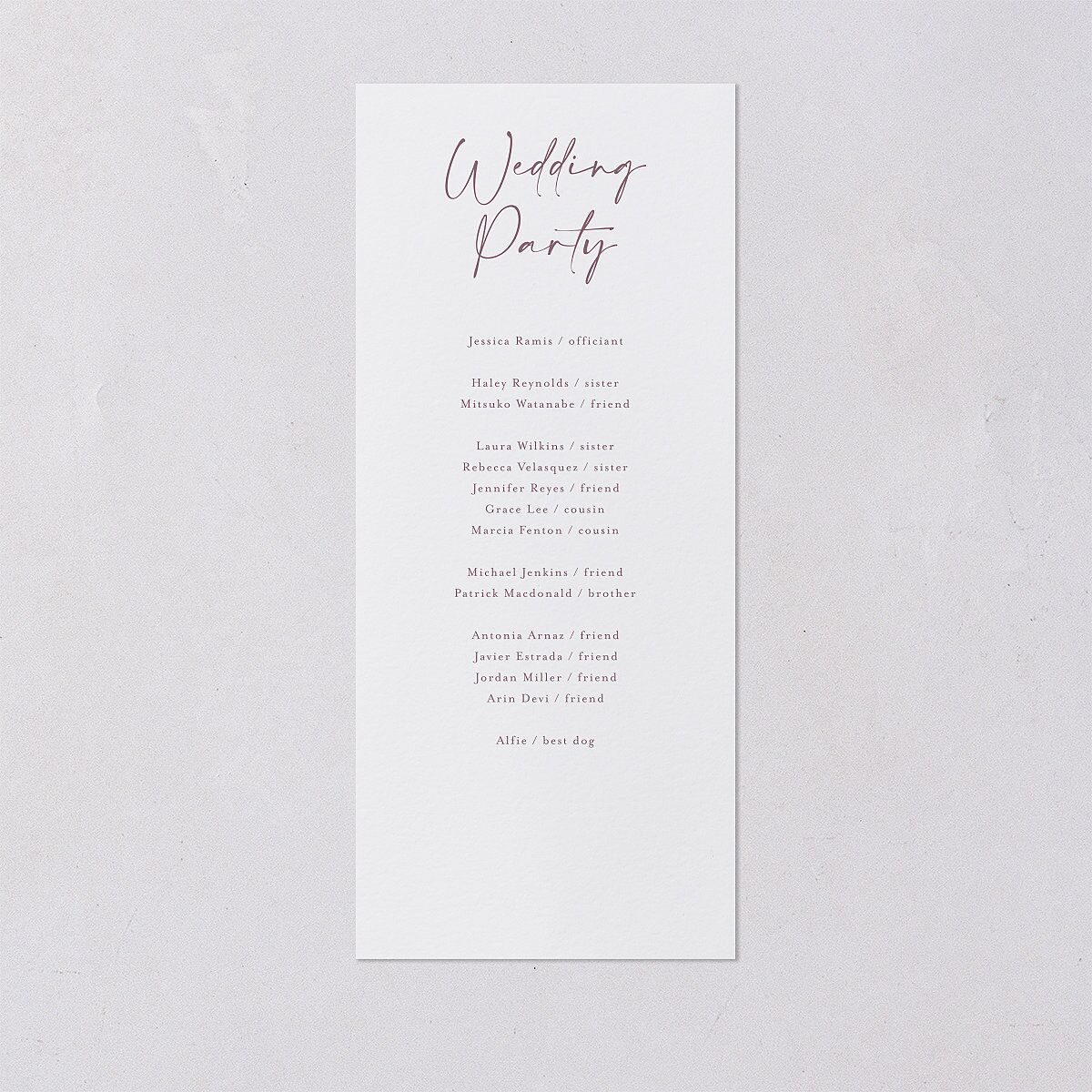 Hydrangea Garden Wedding Programs Gold Slate Signature