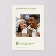 Editorial Promise Wedding Invitations Meadow Signature Blank No Standard