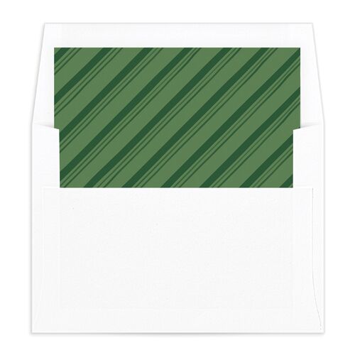 Painted Merry Envelope Liners Standard Scottish Green