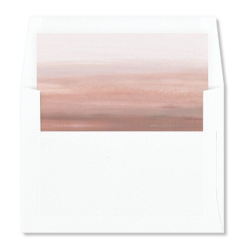 Painted Desert Standard Envelope Liners Dusty Rose Standard