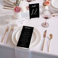 We Do Place Cards Midnight Signature