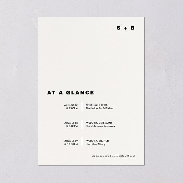 Cinematic Love Story Wedding Invitations Pure White Signature Blank No Standard