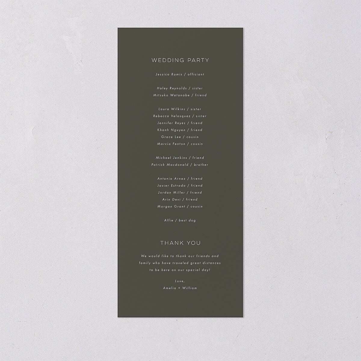 Ornate Love Song Wedding Programs Gold Hunter Green Signature