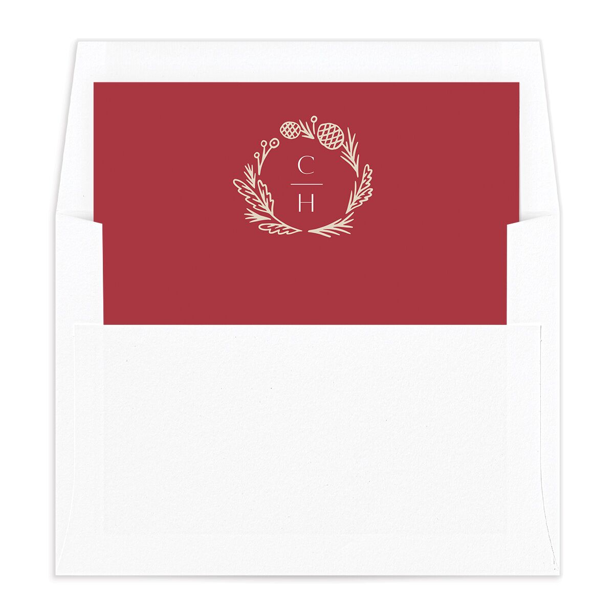 Pinecone Frame Envelope Liners