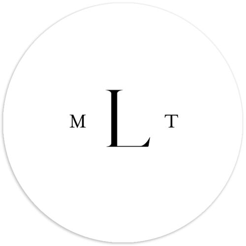 Joyful Union Wedding Stickers Pure White Circle