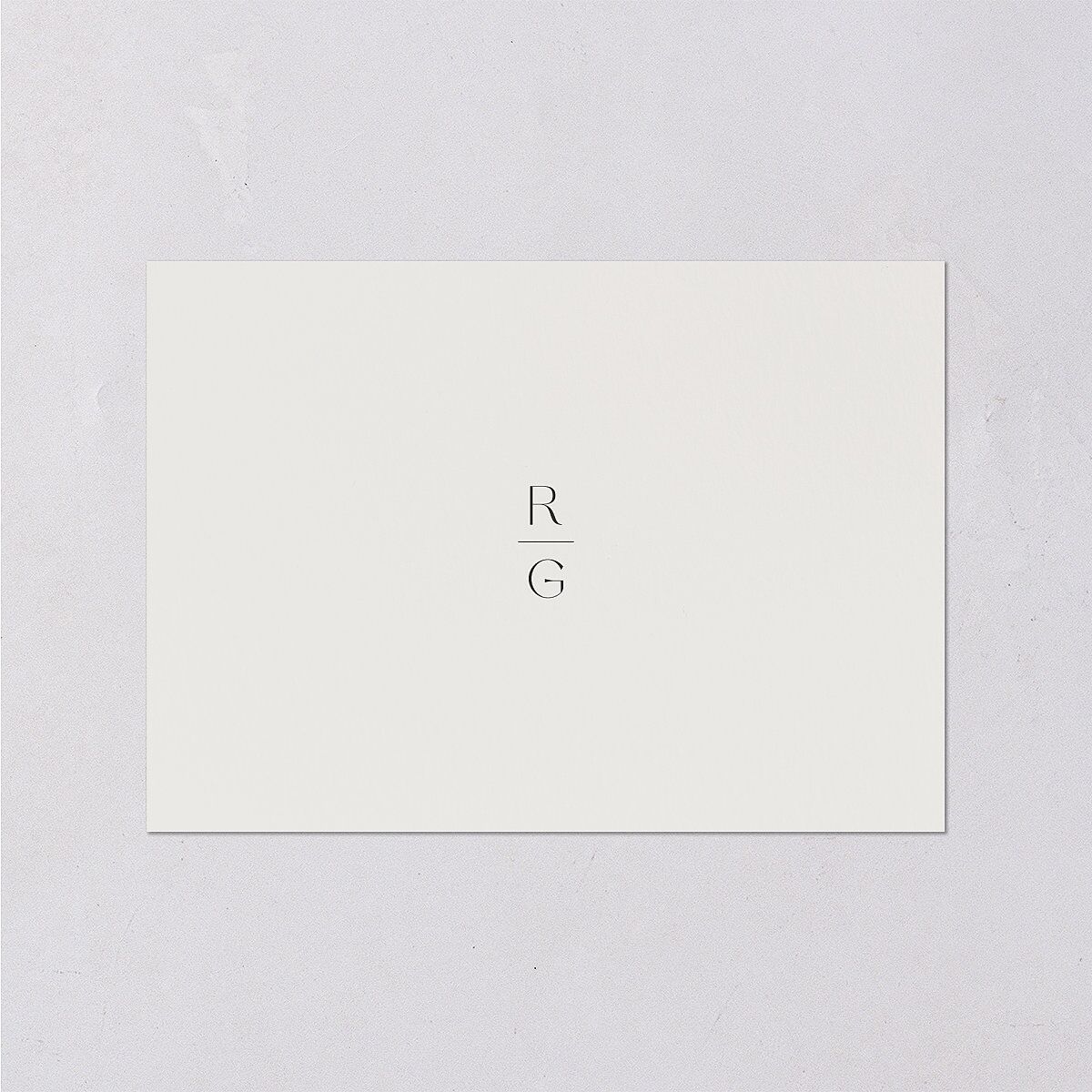 Bohemian Altar Wedding Enclosure Cards Pure White Signature Standard