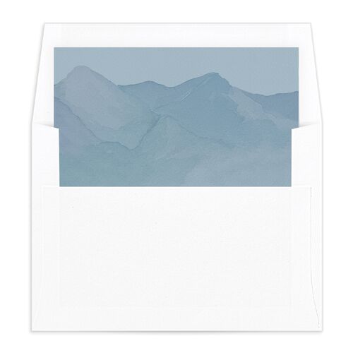 Mountain Wildflowers Envelope Liners - Multi-Color