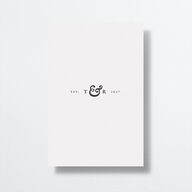Newspaper Table Numbers Pure White Signature
