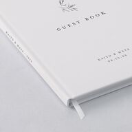 Shining Sprig Wedding Guest Book Mist
