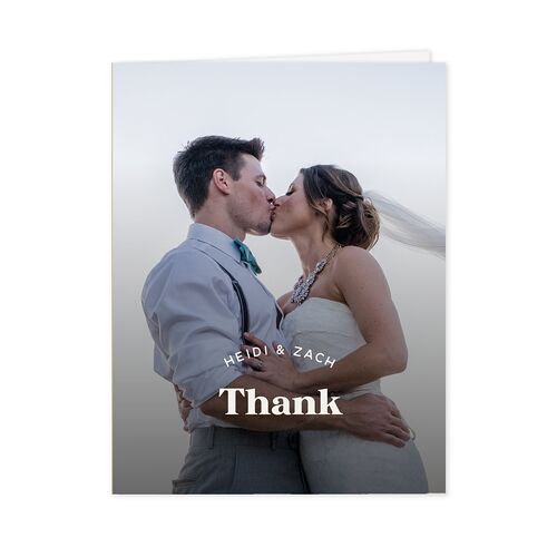 Custom Pet Portrait Thank You Cards Driftwood