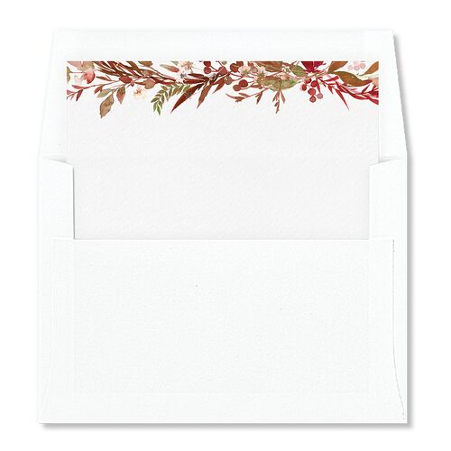 Rustic Hoops Envelope Liners Maroon Standard