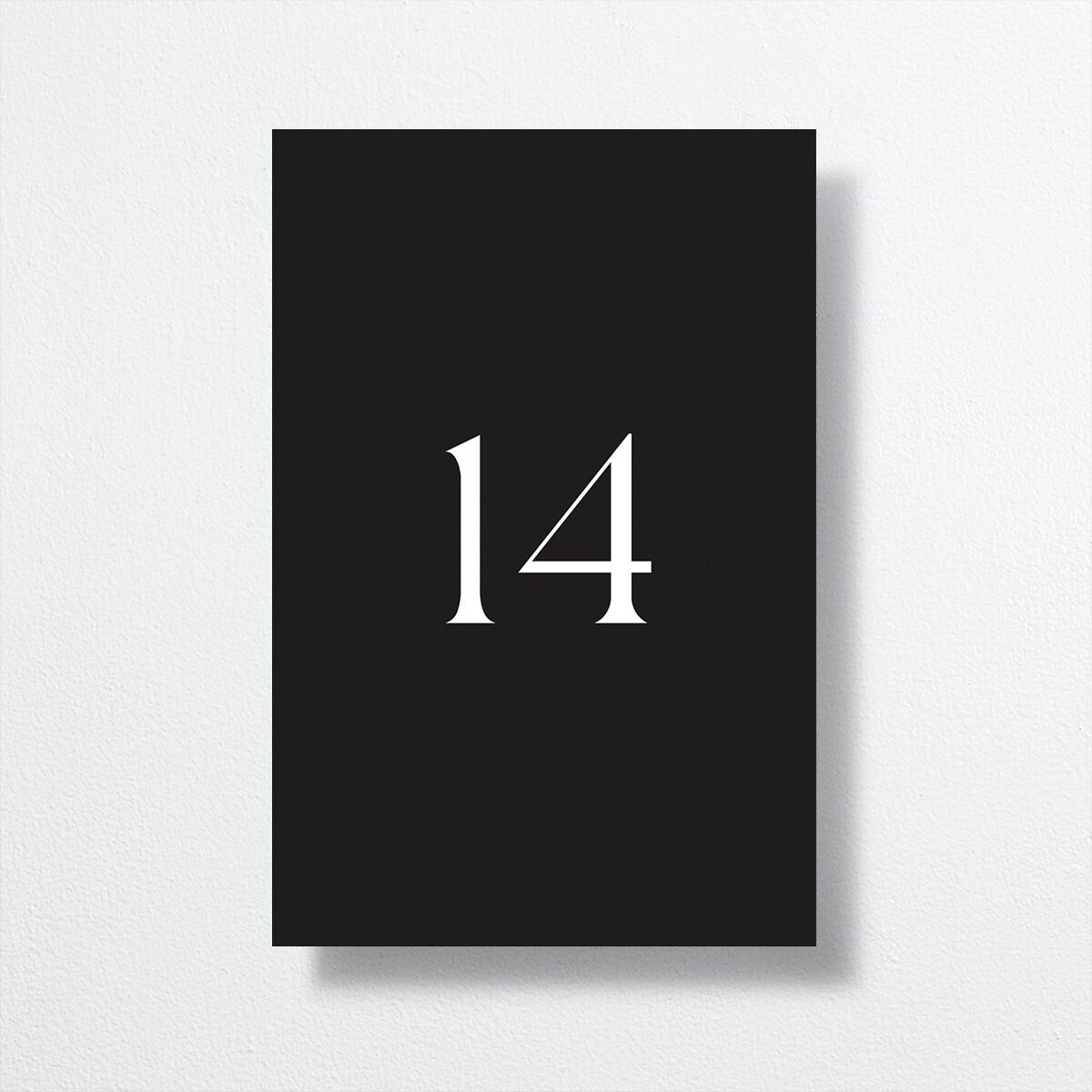 Monogram Portrait Table Numbers Midnight Signature