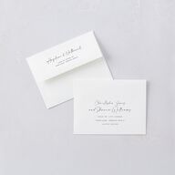 Vintage Boarding Pass Travel Ticket Thank You Cards Slate