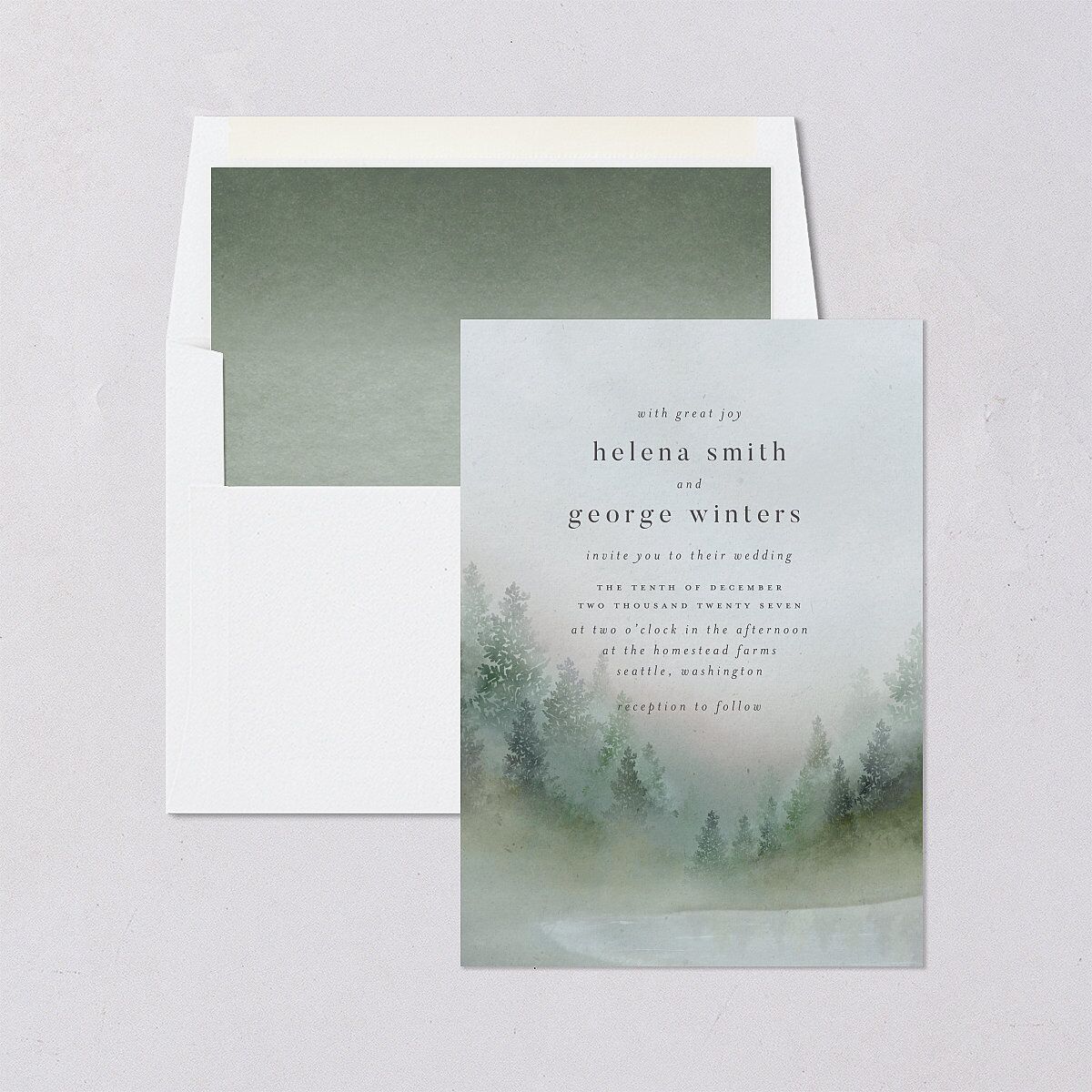 Mountain Mist Envelope Liners — view 3