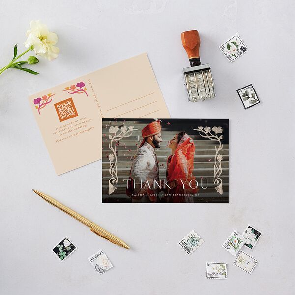Majestic Legacy Thank You Postcards Mulberry