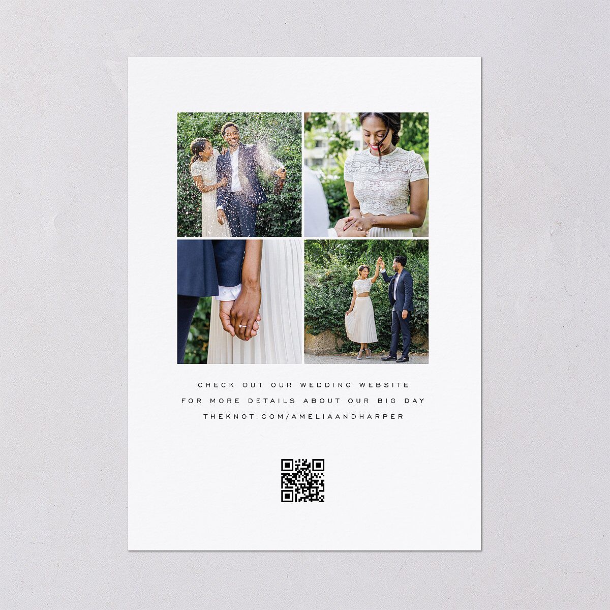 You Are Mine Save the Date Cards — view 3