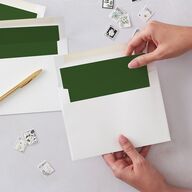 Botanical Lemon Standard Envelope Liners Standard Buttercup Liner