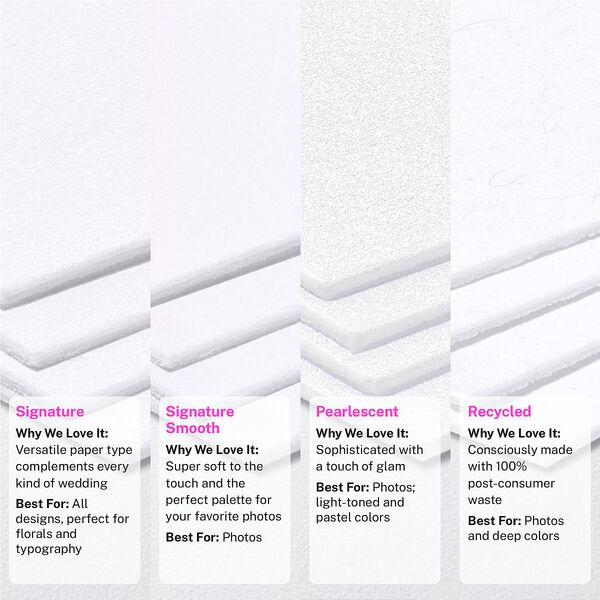 Bordados Florales Rehearsal Dinner Invitations Off-White Signature Blank