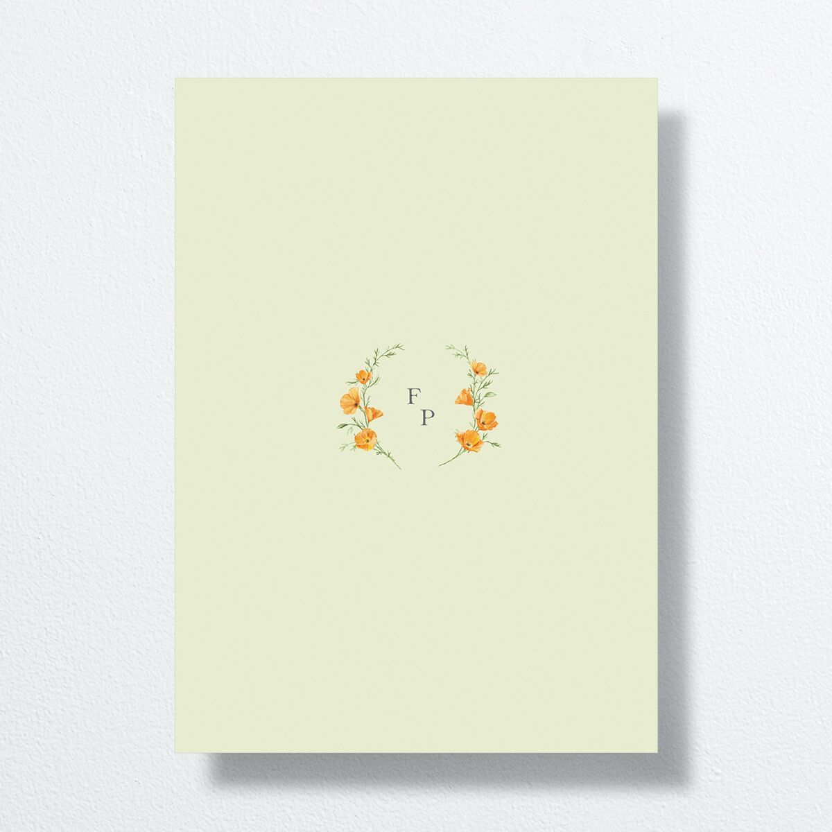 Scenic San Francisco Wedding Invitations Daffodil Signature No