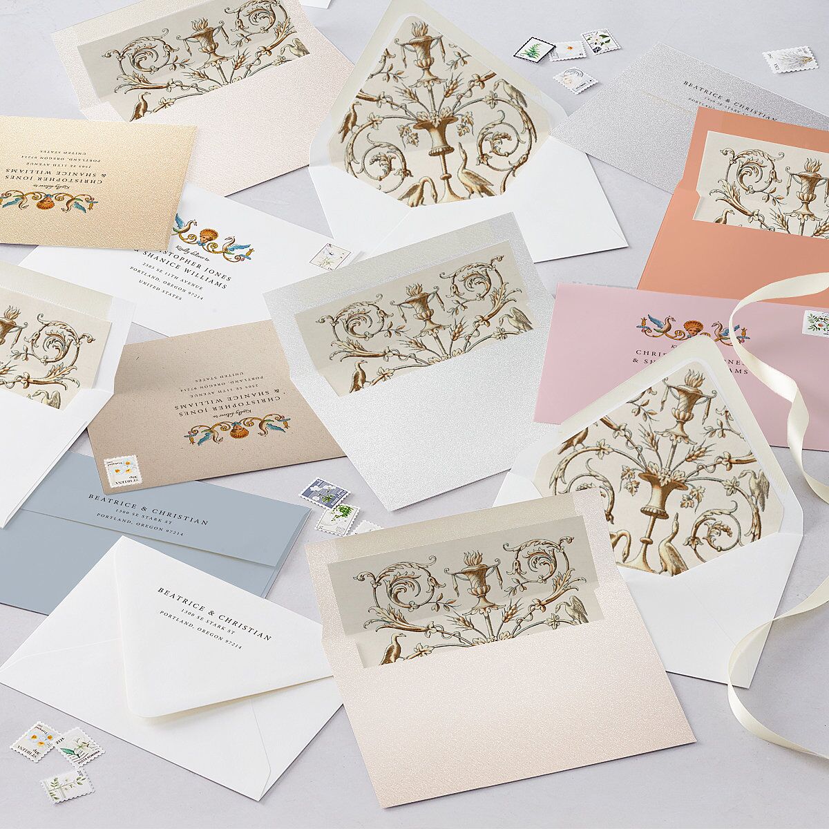 Medieval Renaissance Save the Date Cards Canary Signature smooth Blank Standard No