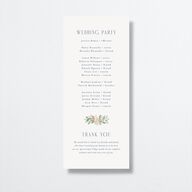 Boston Skyline Wedding Programs Midnight Navy Signature
