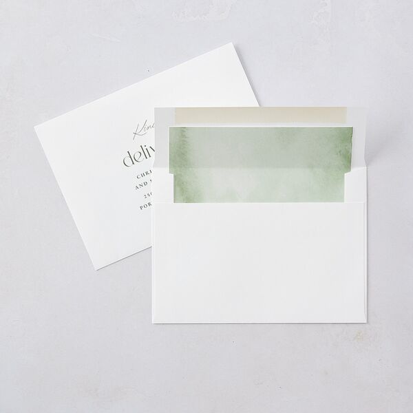 Striking Scene Wedding Invitations Thyme Signature Blank No Standard