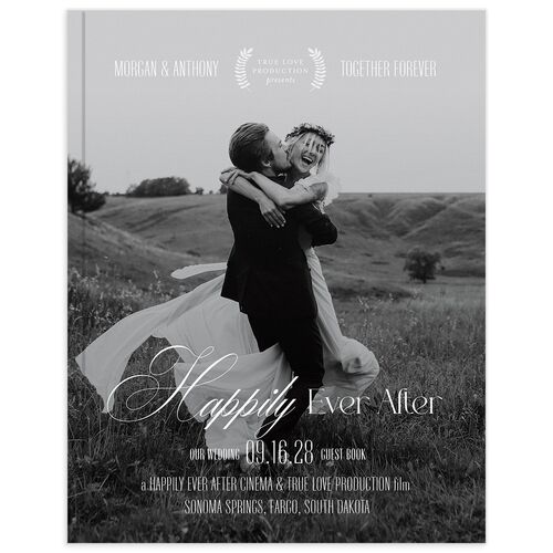 Romantic Movie Poster Guest Books Licorice