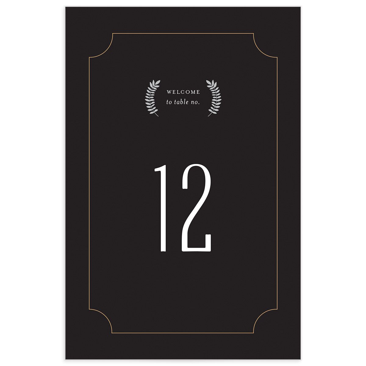Romantic Movie Poster Table Numbers