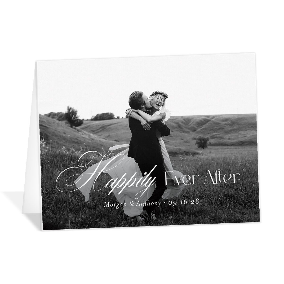 Romantic Movie Poster Thank You Cards