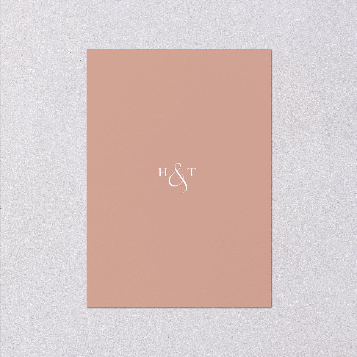 Formal Peony Garden Wedding Response Cards Dusty Rose Signature Standard
