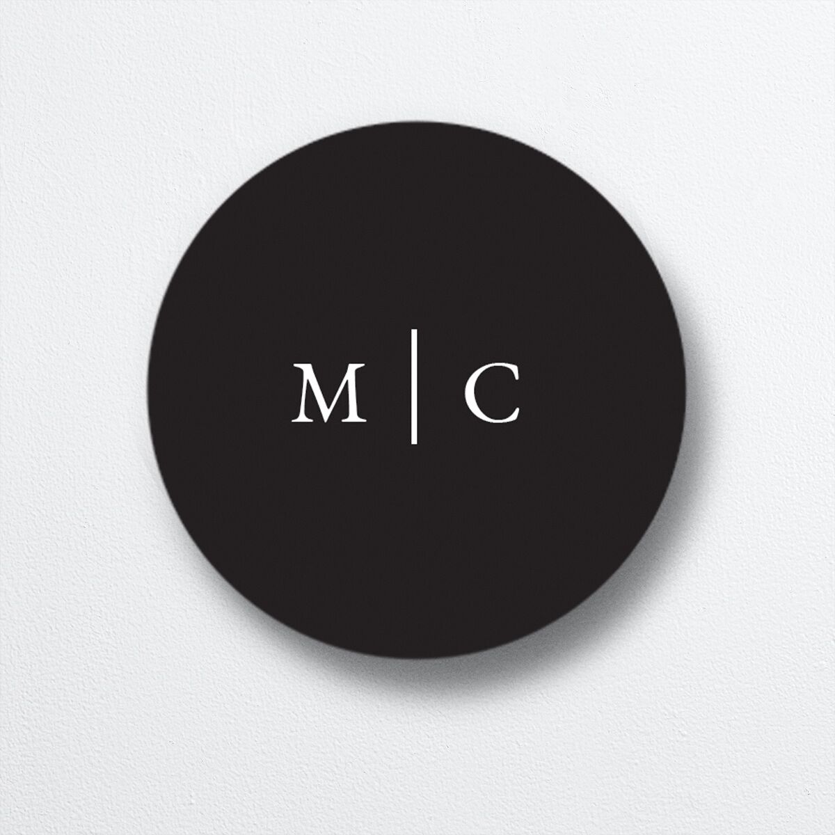 Classically Stated Wedding Stickers Pure White