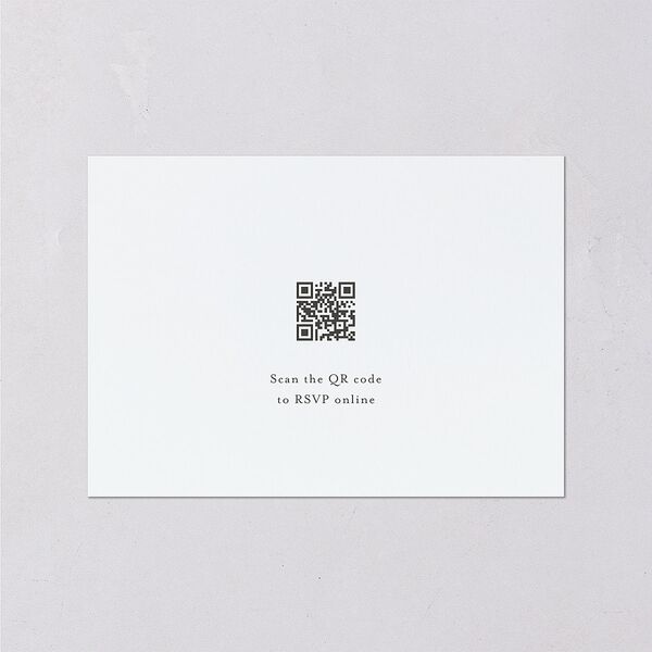 Timeless Bouquet Wedding Response Cards Dusty Blue Signature Standard