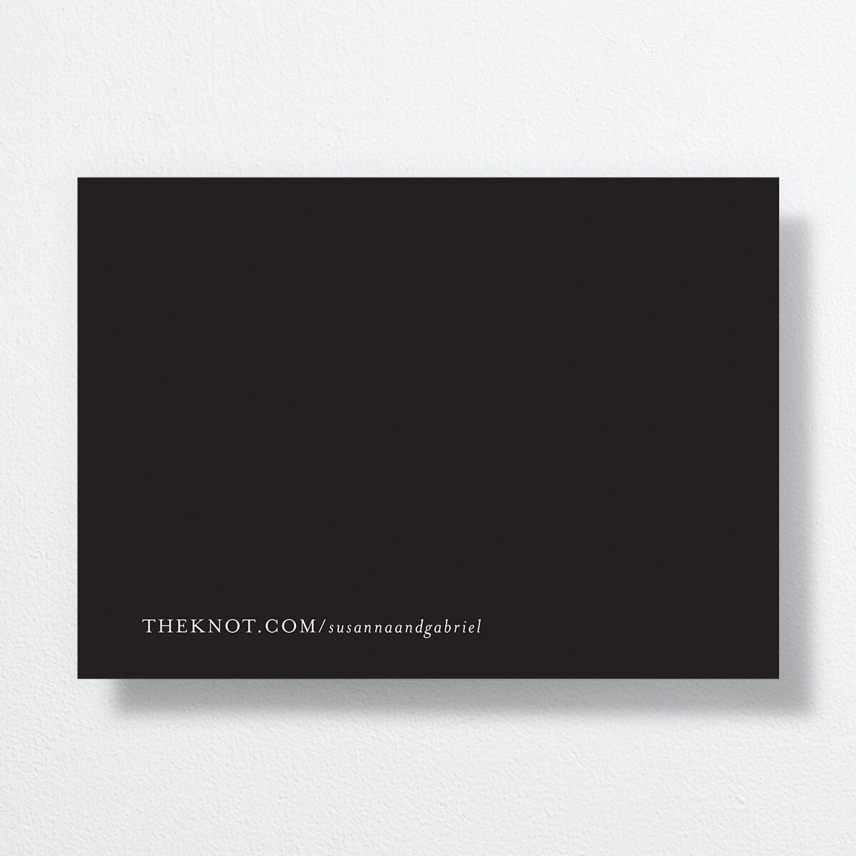 Timeless Love Save the Date Cards Pure White Signature smooth No
