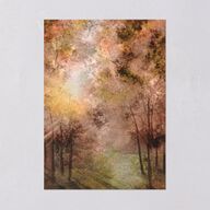 Enchanted Forest Wedding Invitations Terracotta Signature Blank No Standard