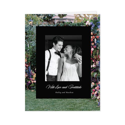 Limitless Photo Thank You Cards Midnight