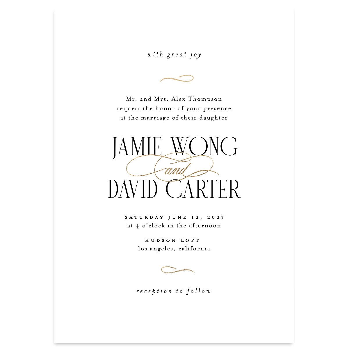 Metropolitan Wedding Invitations