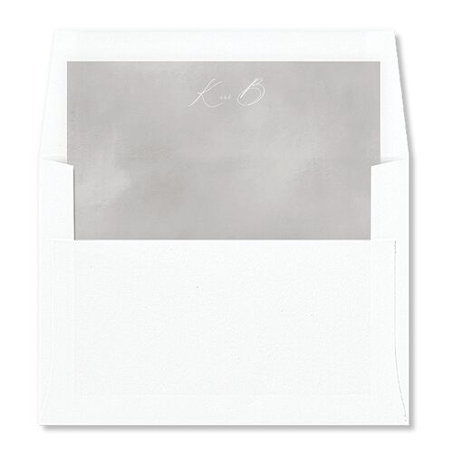 Baroque Garden Standard Envelope Liners Licorice Standard