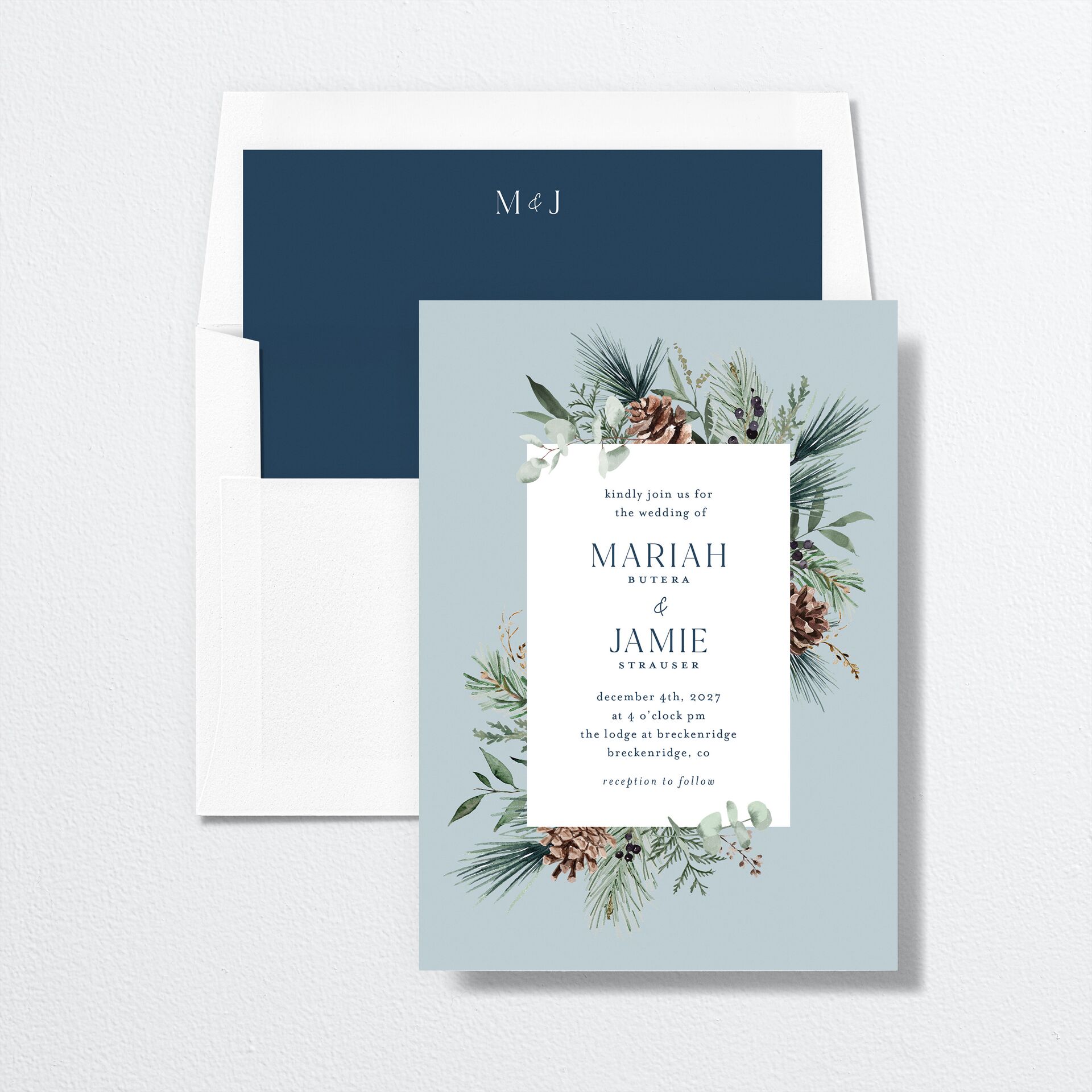 Rustic Pine Envelope Liners — view 1
